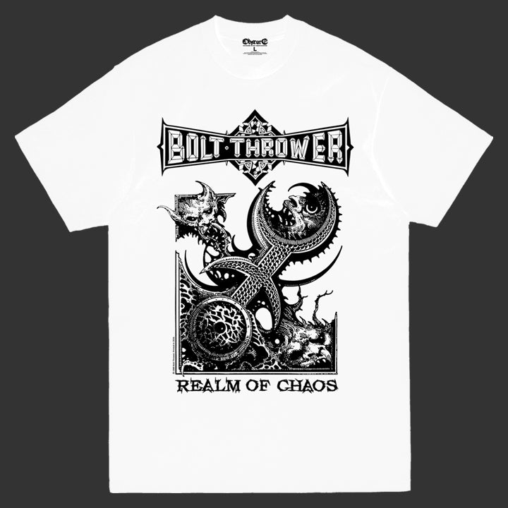 Bolt Thrower "Realm of Chaos (White)" SS (Pre-Order)