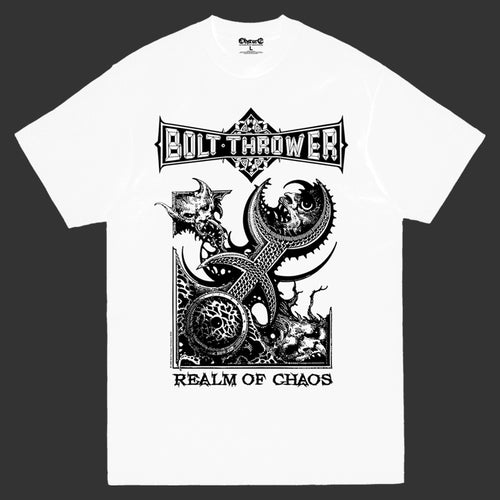 Bolt Thrower "Realm of Chaos (White)" SS (Pre-Order)