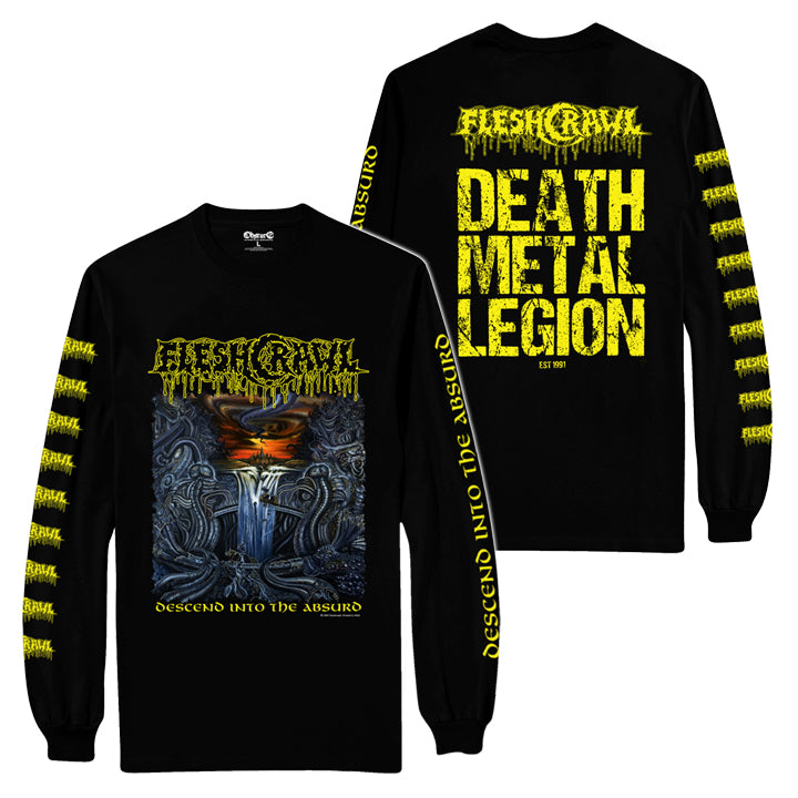 Fleshcrawl "Descend Into The Absurd" LS