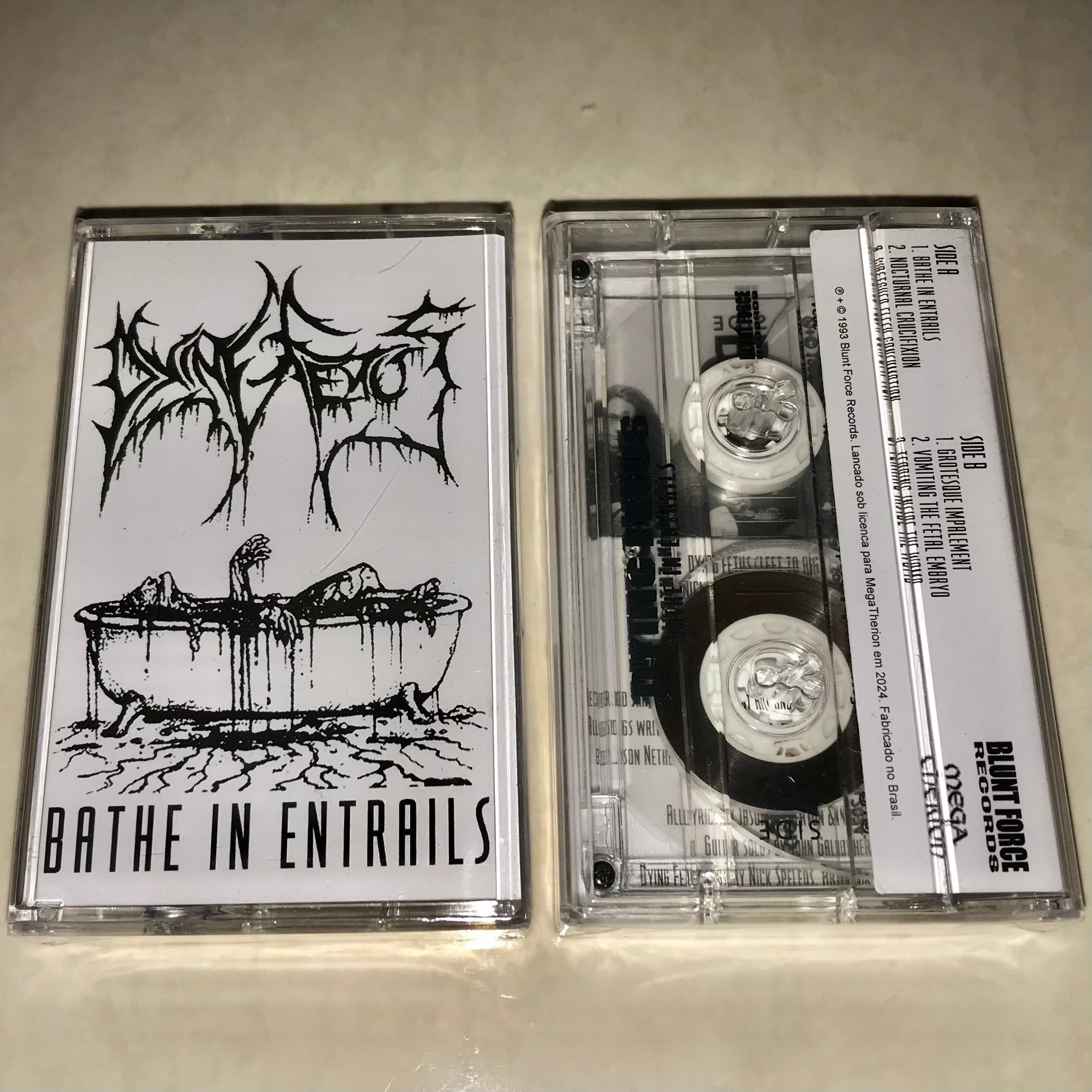 Dying Fetus "Bathe in Entrails" Cassette