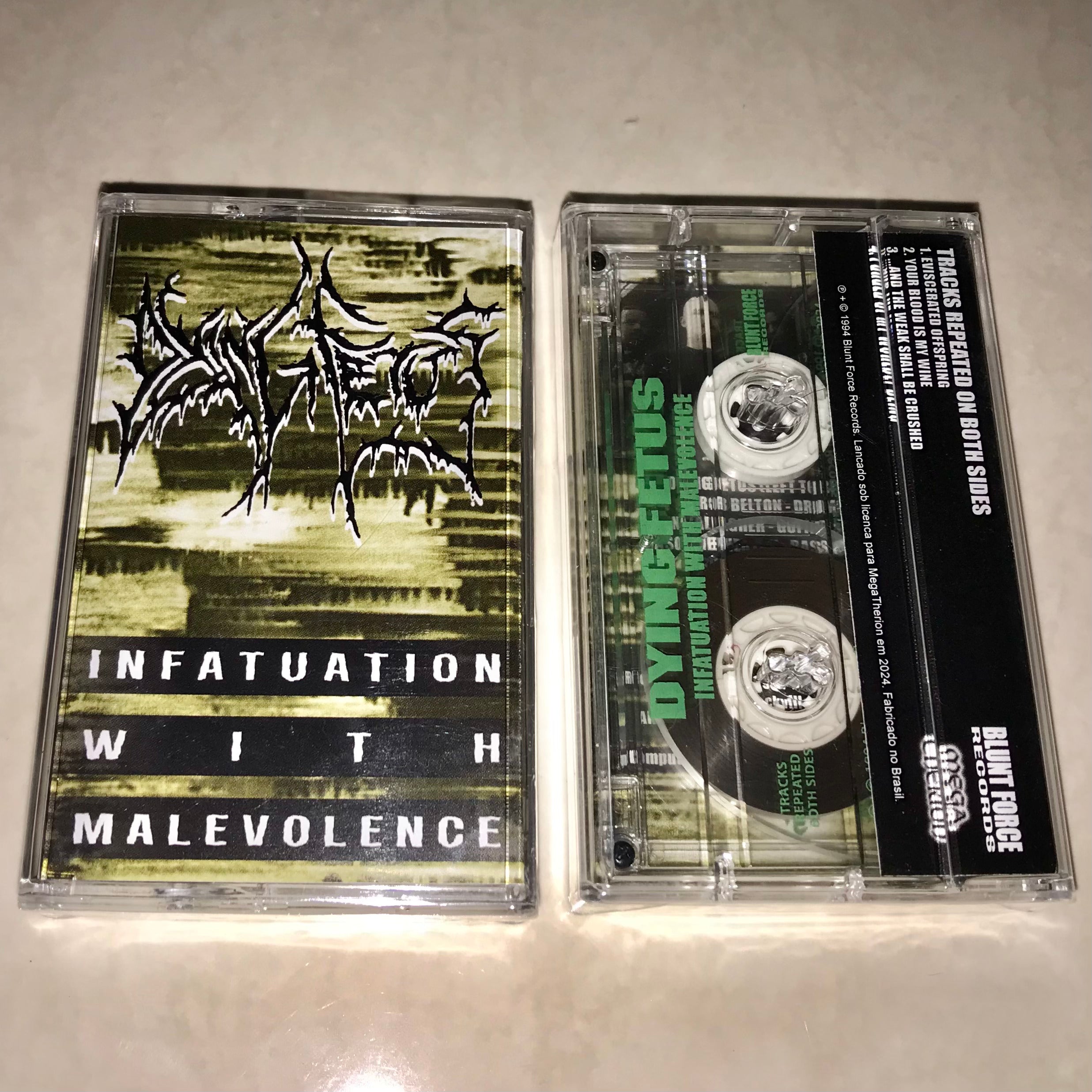 Dying Fetus "Infatuation With Malevolence" Cassette